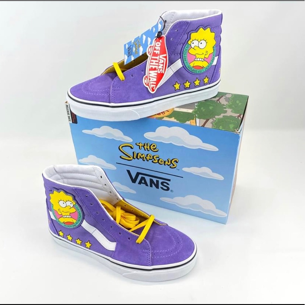 Vans Sk8-Hi x The Simpsons Lisa sneakers